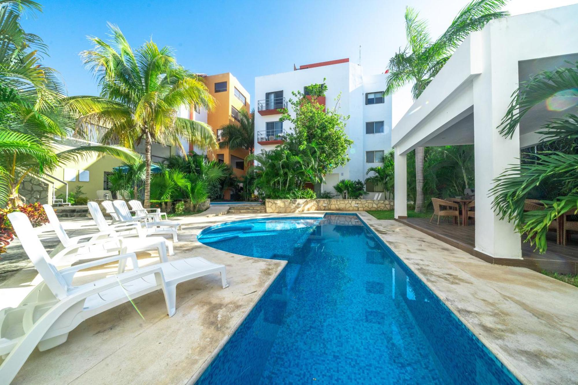 2 Bedroom With Pool - At El Cielo Residencial, Atsi * Playa del Carmen