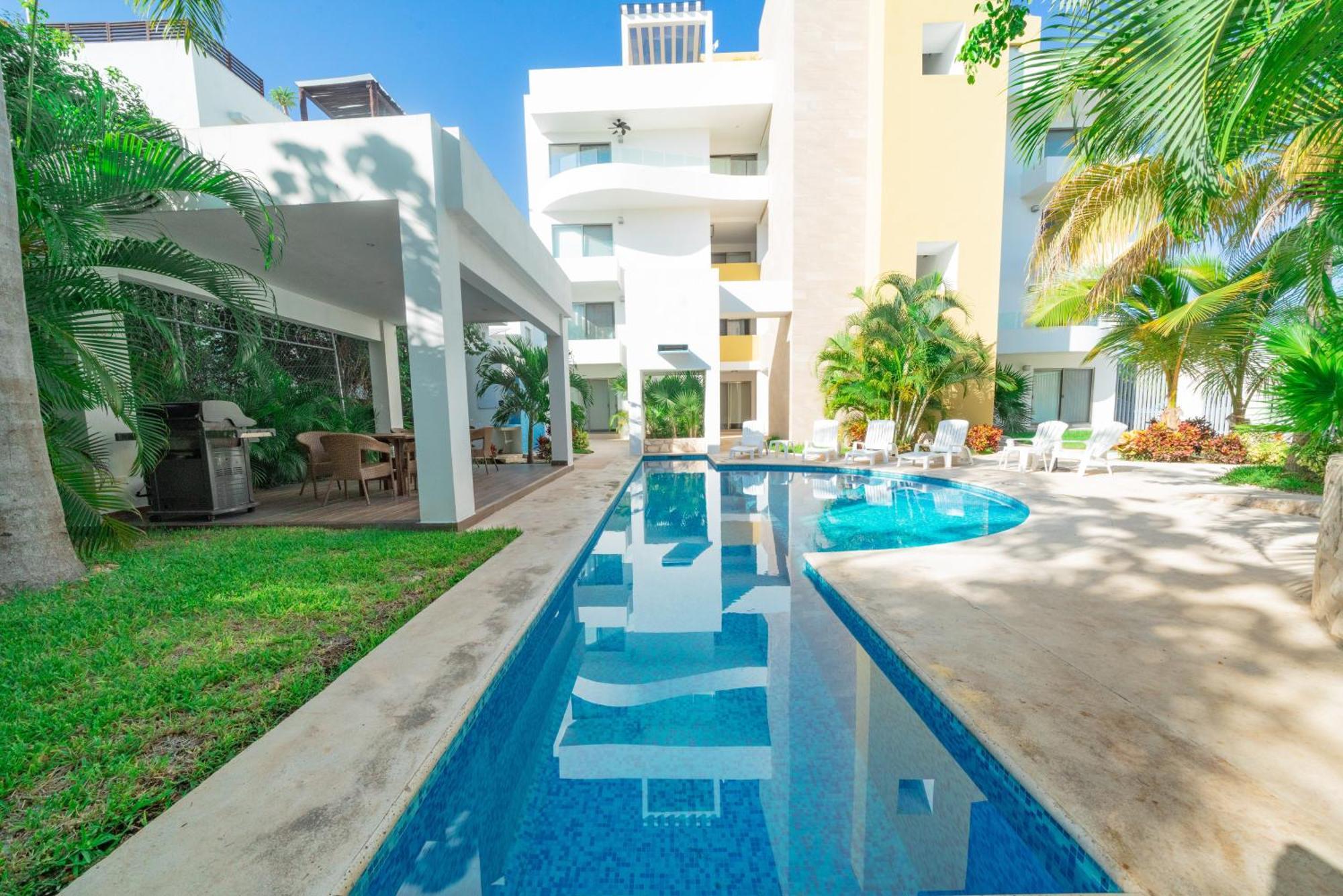 2 Bedroom With Pool - At El Cielo Residencial, Atsi Playa del Carmen